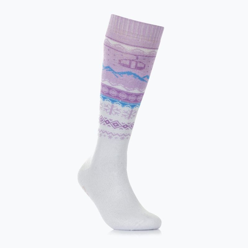 Șosete de schi Surfanic Pro Tech Fairisle 3 pak ice lilac 4