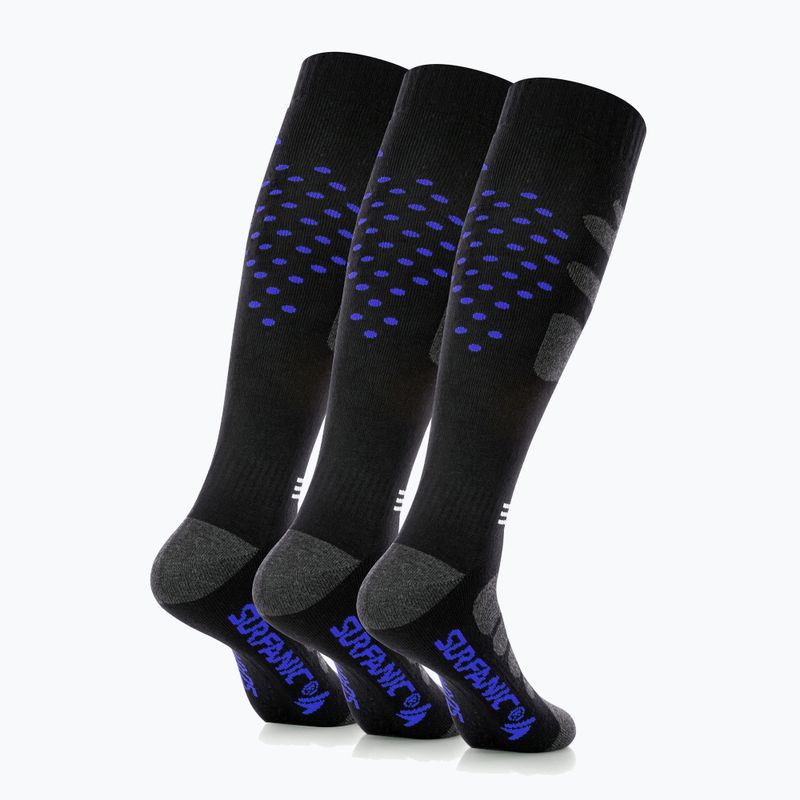 Șosete de schi Surfanic Pro Tech Plus 3 pak brilliant blue 2