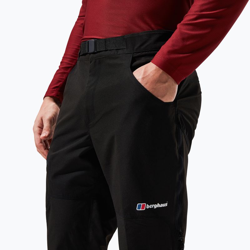 Pantaloni turistici pentru bărbați  Berghaus Fast Hike black/black 4