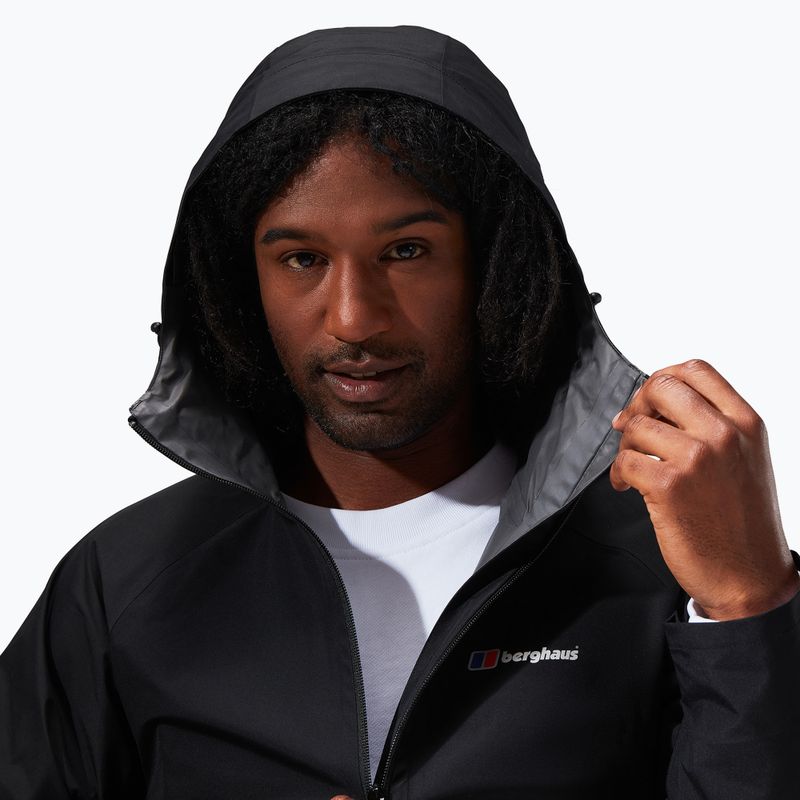 Geacă impermeabilă pentru bărbați Berghaus Paclite 2.0 Shell black/black 4