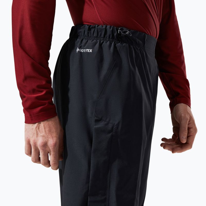 Pantaloni impermeabili pentru bărbați  Berghaus Hillwalker black/black 4