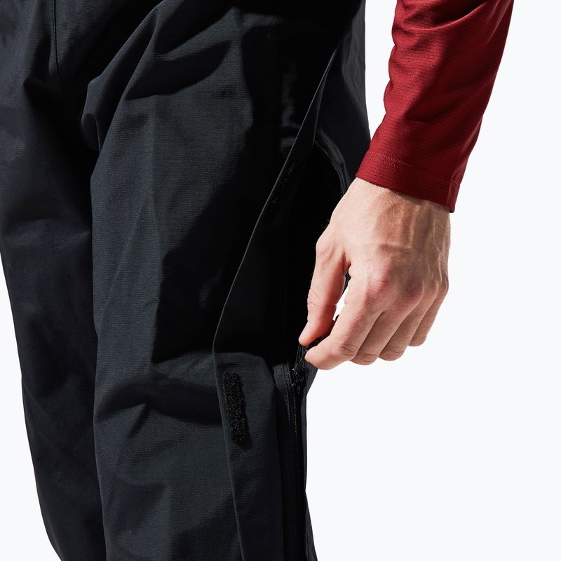 Pantaloni impermeabili pentru bărbați  Berghaus Hillwalker black/black 6