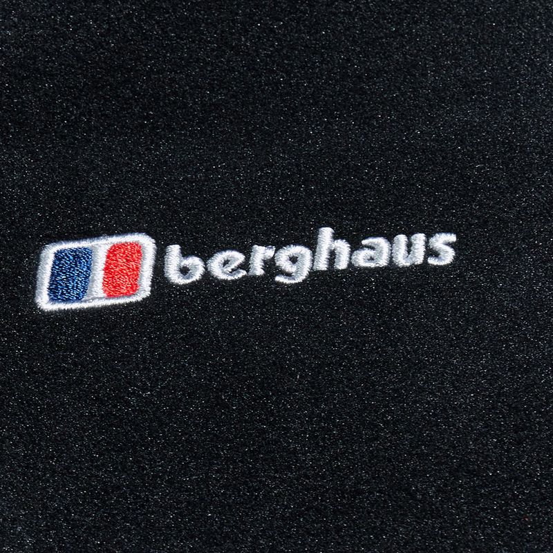 Hanorac bărbătesc Berghaus Prism Micro PT fleece negru/negru pentru bărbați 10