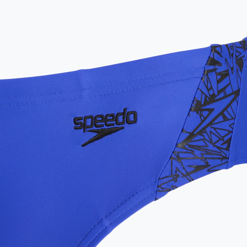 Slipuri de înot pentru copii Speedo Boom Splice 6.5 cm Brief blue/black 3
