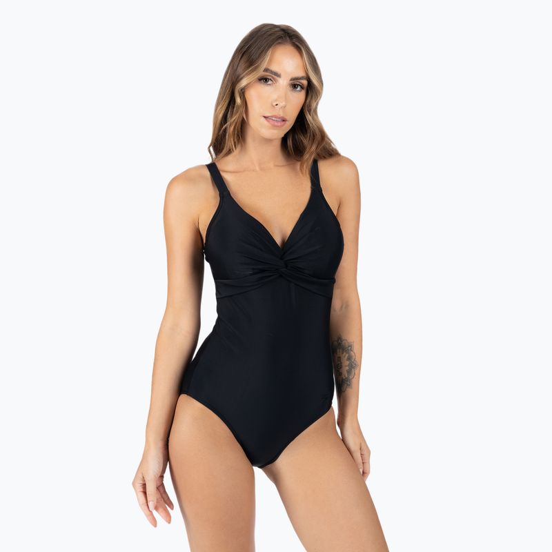 Speedo Brigitte costum de baie o piesă pentru femei Shaping negru 68-113790001 3