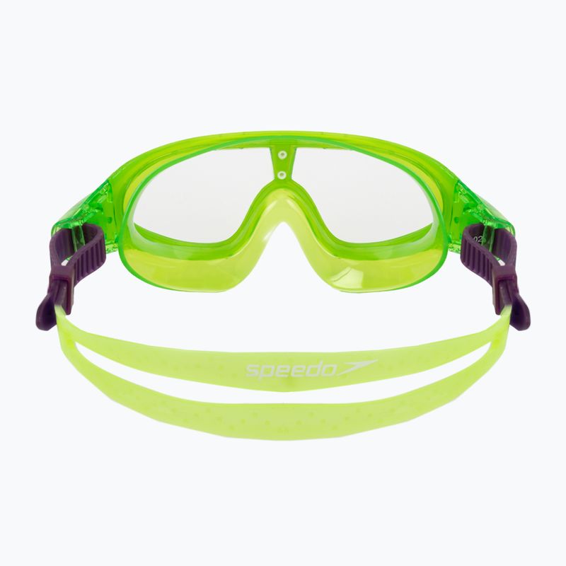 Mască de înot Speedo Biofuse Rift Junior verde 5