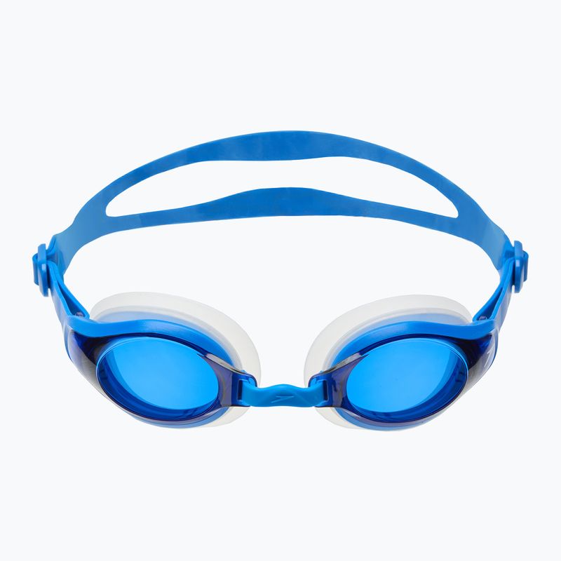 Ochelari de înot Speedo Mariner Supreme Optical clear / neon blue 2
