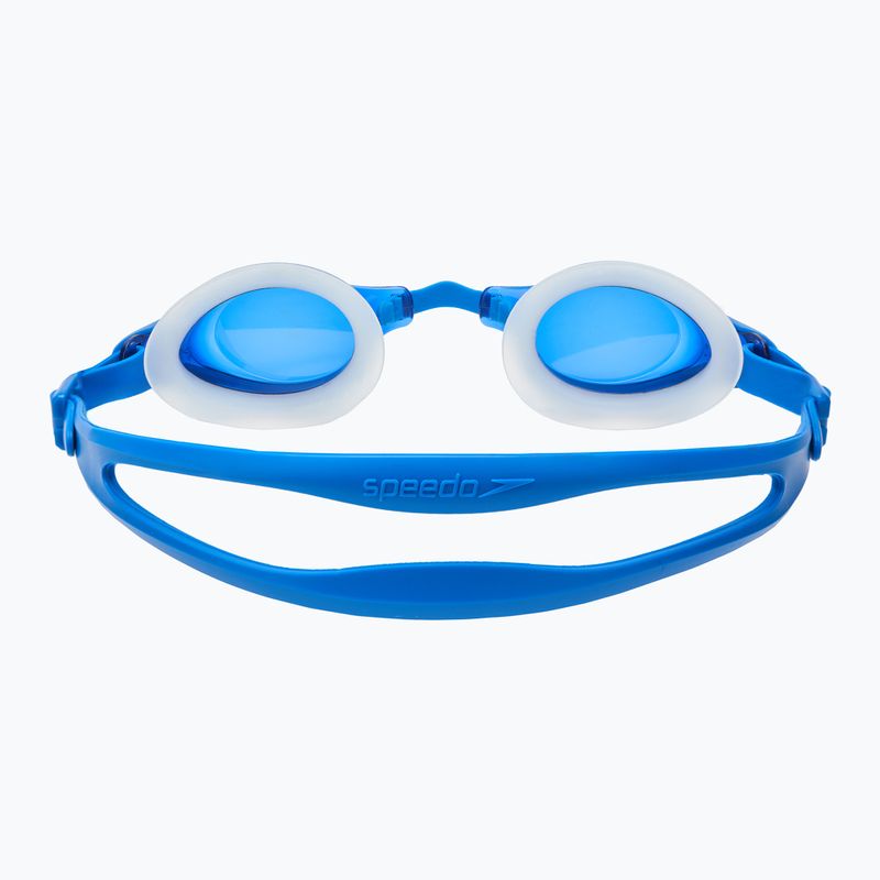 Ochelari de înot Speedo Mariner Supreme Optical clear / neon blue 4