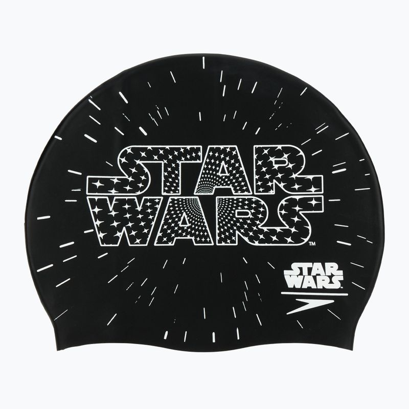 Cască de înot pentru copii Speedo Slogan Print black