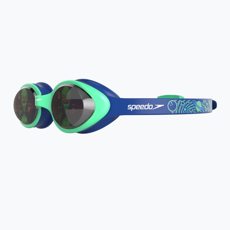 Ochelari de înot pentru copii Speedo Illusion 3D albastru-verde 68-11597