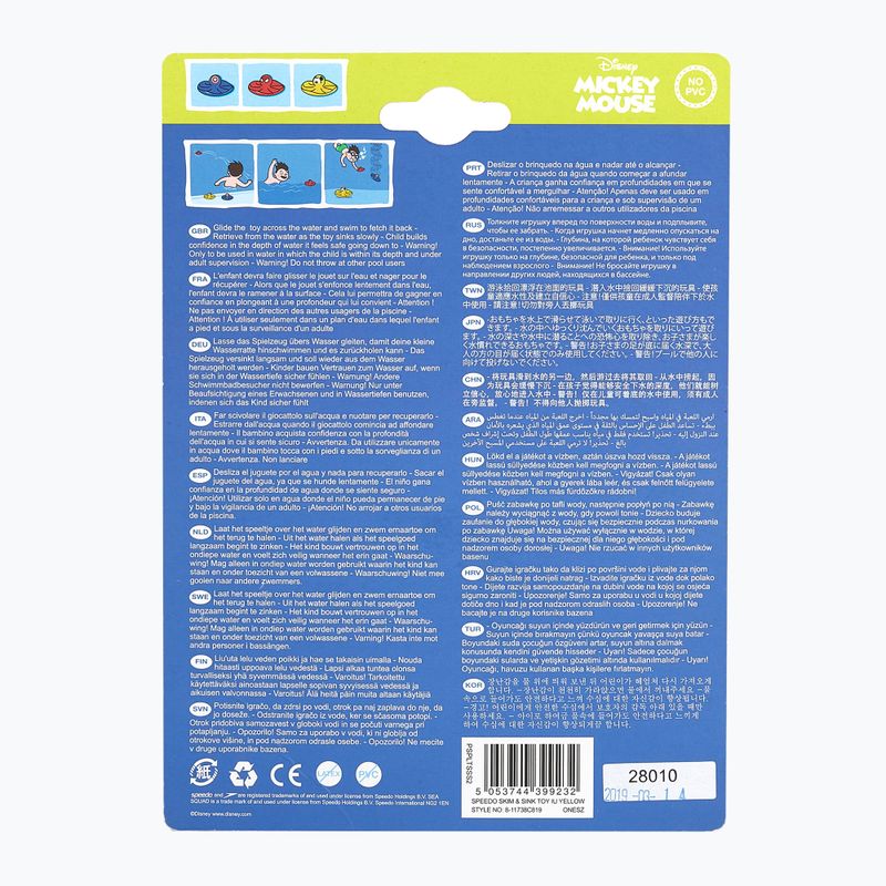 Jucărie pentru scufundări Speedo Skim & Sink yellow 3