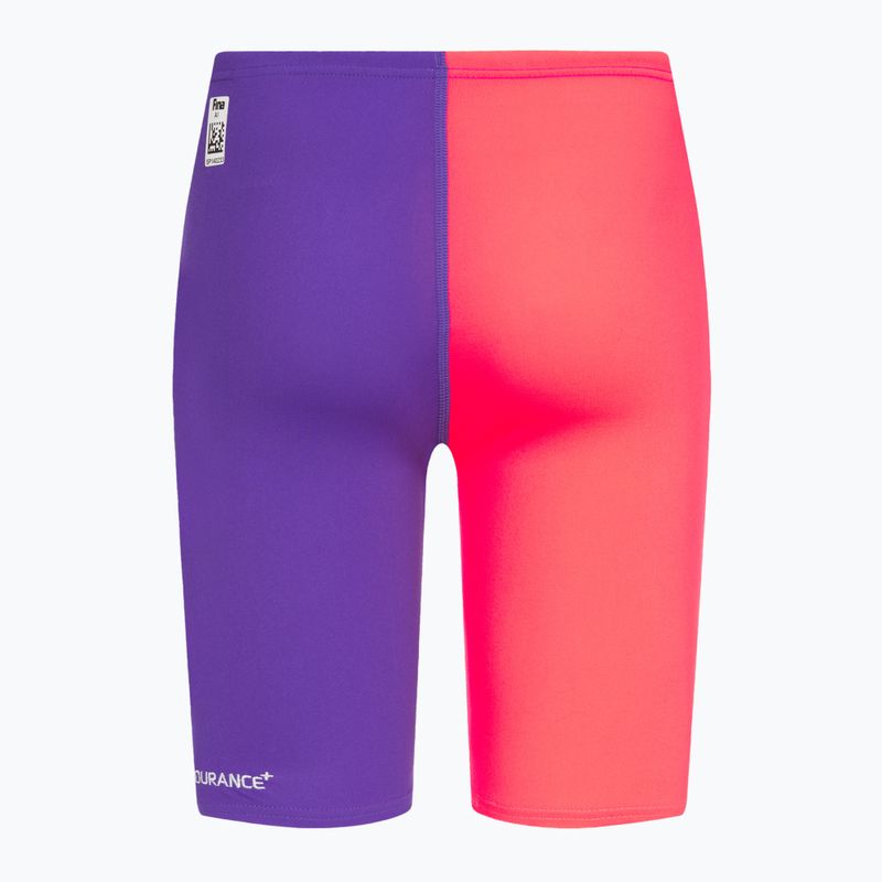 Pantaloni scurți de înot pentru copii Speedo Endurance+ High Waist Jammer purple/red 2