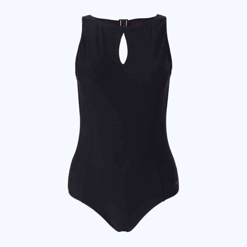 Speedo Vivashine 1P costum de baie o singură piesă pentru femei negru 8-11821