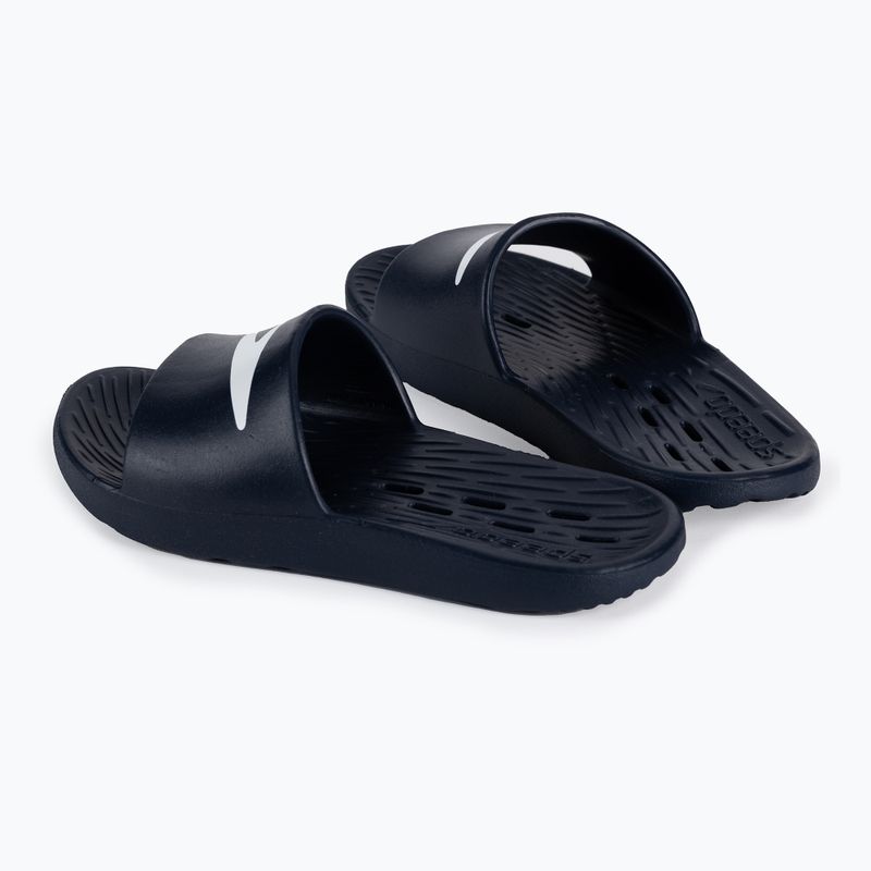 Speedo Slide JU 0002 flip flop pentru copii albastru marin 68-122310002 3