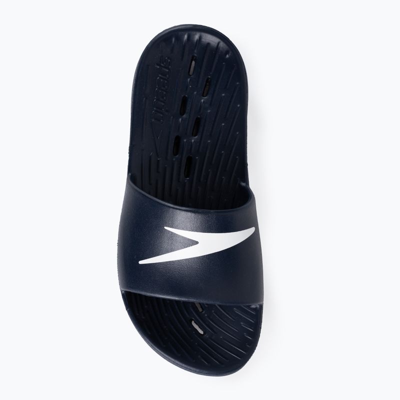 Speedo Slide JU 0002 flip flop pentru copii albastru marin 68-122310002 6