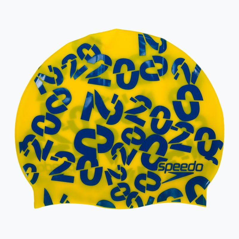 Șapcă de înot pentru copii Speedo Slogan galben 68-08386D690