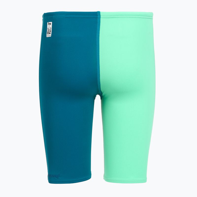 Jammer-uri de înot pentru copii Speedo Endurance+ High Waist Jammer blue/green 2