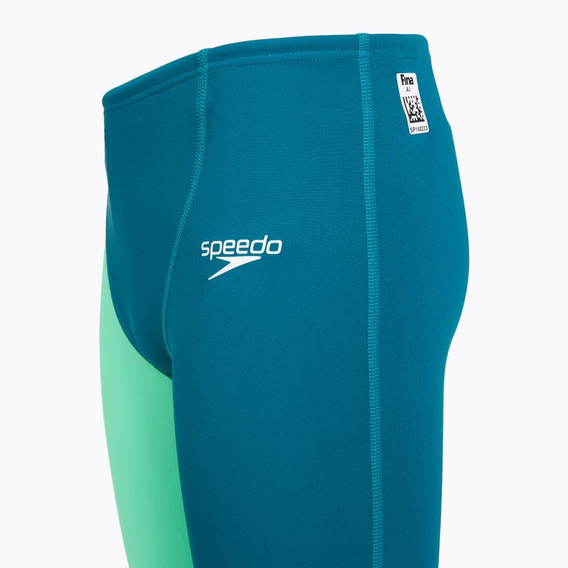 Jammer-uri de înot pentru copii Speedo Endurance+ High Waist Jammer blue/green 3