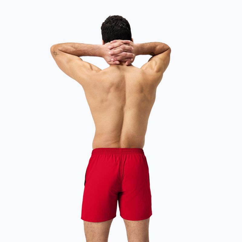 Pantaloni scurți de înot bărbați Speedo Boom Logo 16' roșu 68-124336446 3