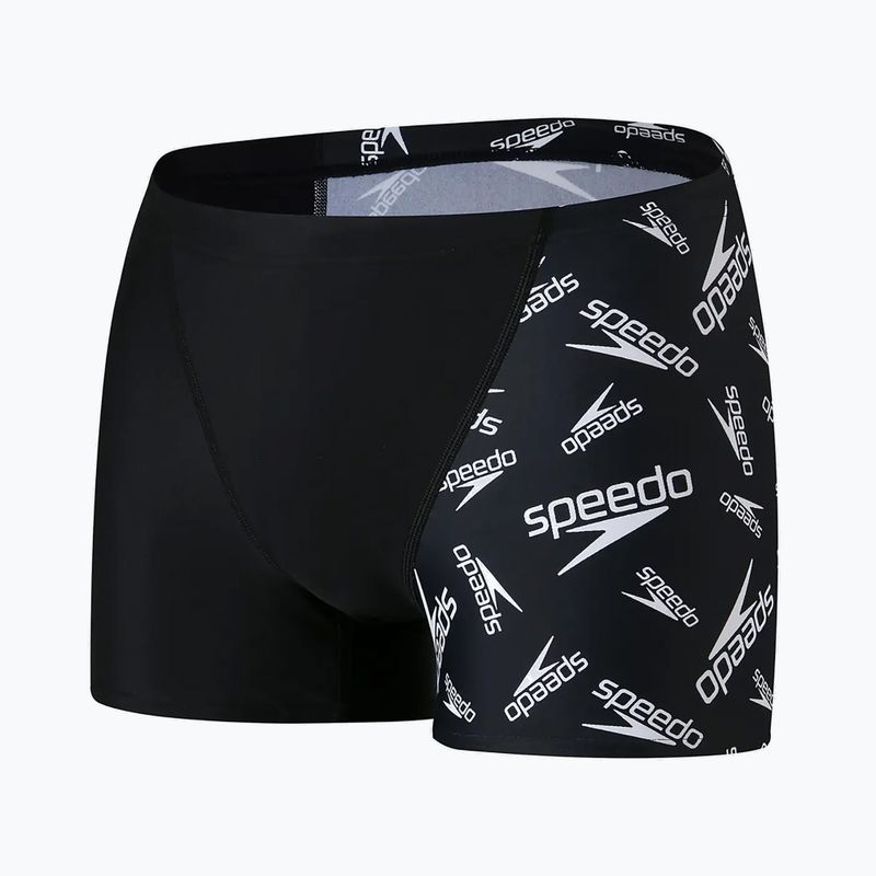 Speedo Allover V-Cut Aquqshort negru pentru bărbați 68-09734F392 4
