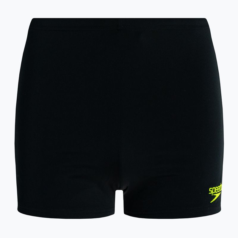 Costume de baie pentru bărbați Speedo Boomstar Splice Aquashort negru/galben 68-12419A599