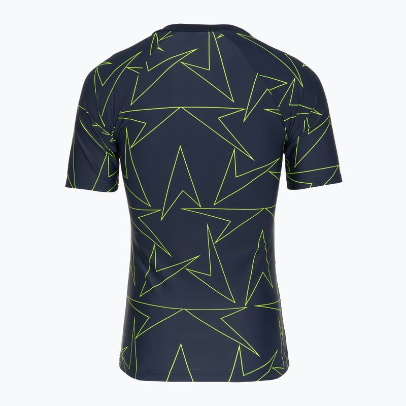 Tricou de înot pentru femei Speedo Boomstar Allover Rash Top blue 2