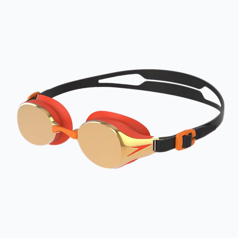 Ochelari de înot pentru copii Speedo Hydropure Mirror black/mango/orange gold