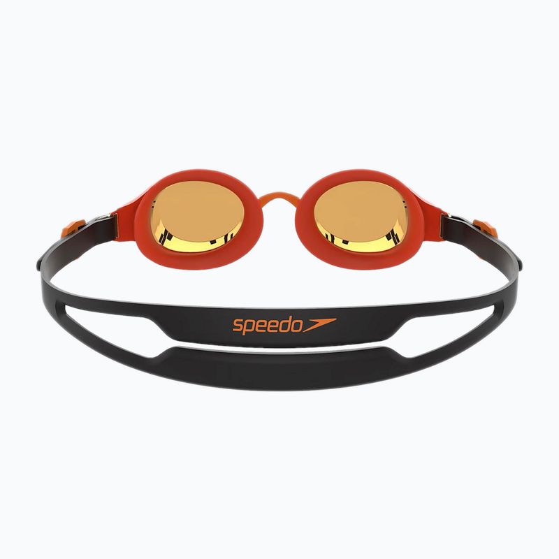 Ochelari de înot pentru copii Speedo Hydropure Mirror black/mango/orange gold 3