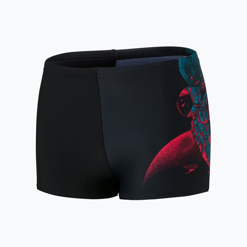Speedo Placement Digital Aquashort pantaloni de înot pentru copii negru 68-33162F308 5