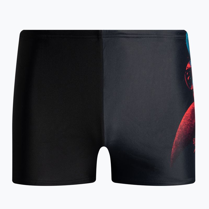 Speedo Placement Digital Aquashort pantaloni de înot pentru copii negru 68-33162F308