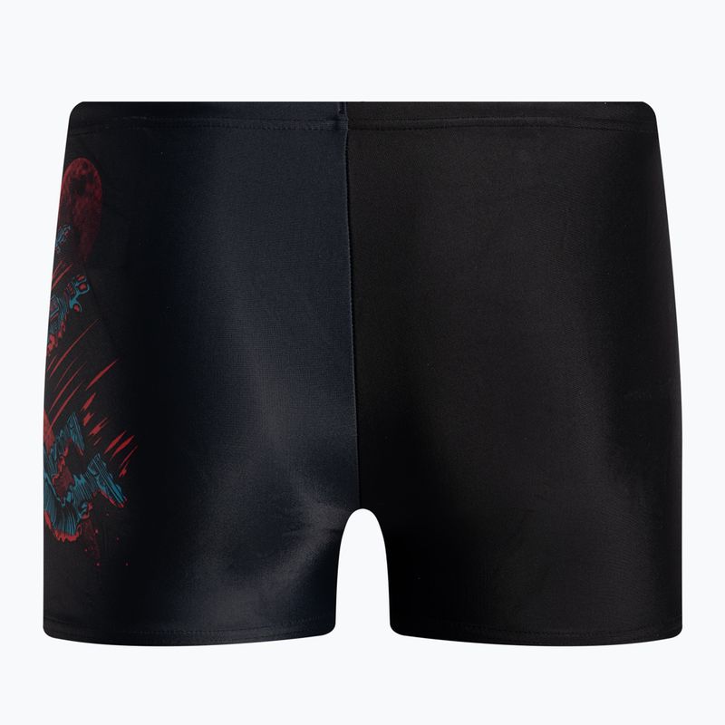 Speedo Placement Digital Aquashort pantaloni de înot pentru copii negru 68-33162F308 2