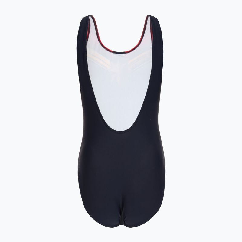 Costum de baie dintr-un element pentru femei Speedo Digital Placement U-Back blue/red 2