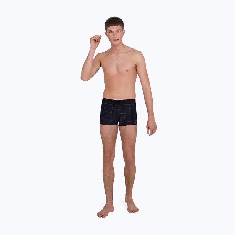 Speedo Valmilton slip de înot pentru bărbați negru/gri 68-05658F658 5