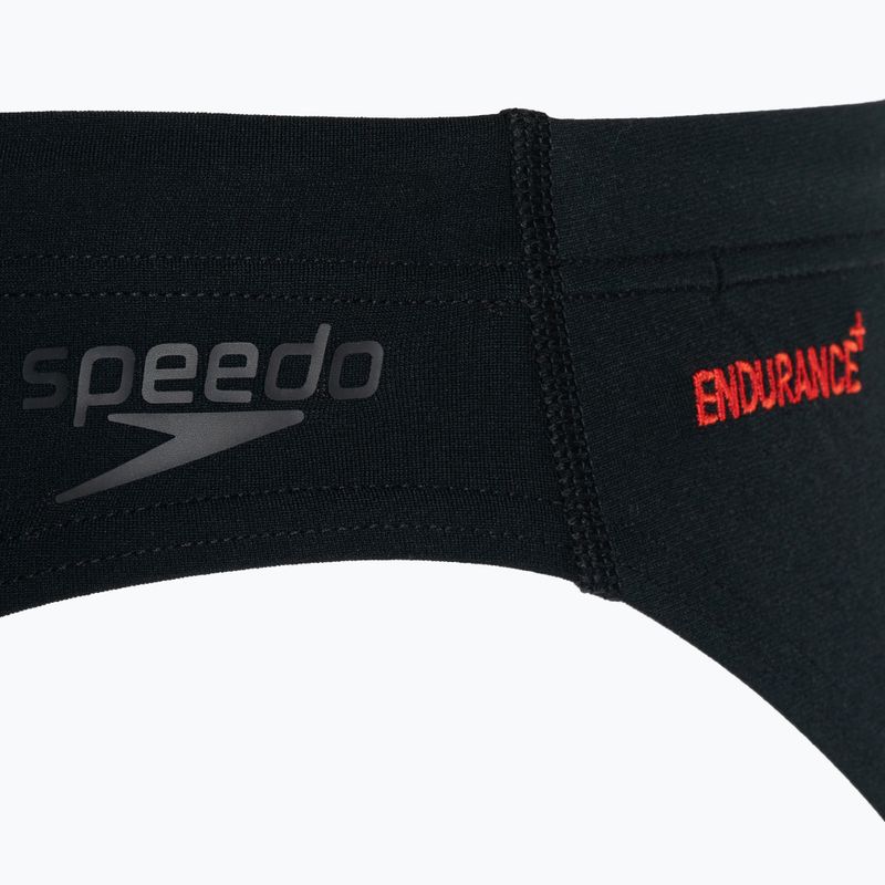 Speedo Tech Panel 7cm Brief slip de înot pentru bărbați negru 68-09739G183