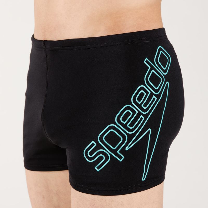 Speedo Boom Logo Placement slip de înot pentru bărbați negru 68-12147F888 4