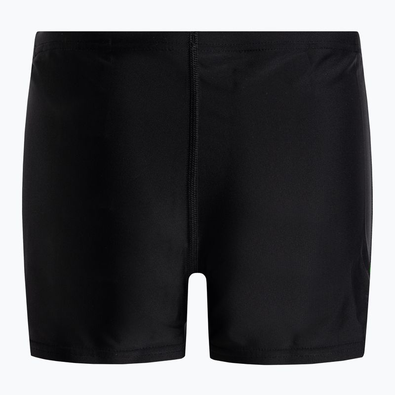 Speedo Digital Allover X Panel Aquashort Pantaloni de înot pentru copii negru și albastru 68-12866G021 2