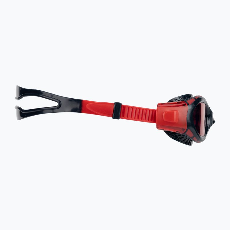 Ochelari de înot pentru copii Speedo Futura Biofuse Flexiseal negru-roșu 68-11595 3