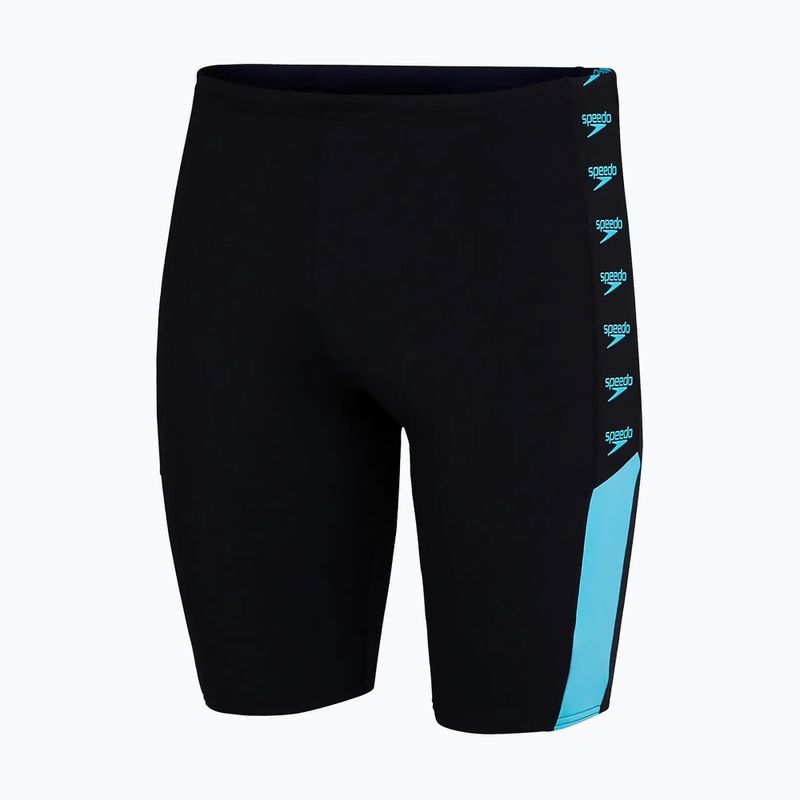 Bărbați Speedo Boom Boom Logo Splice Jammer Costume de baie negru 12822F888