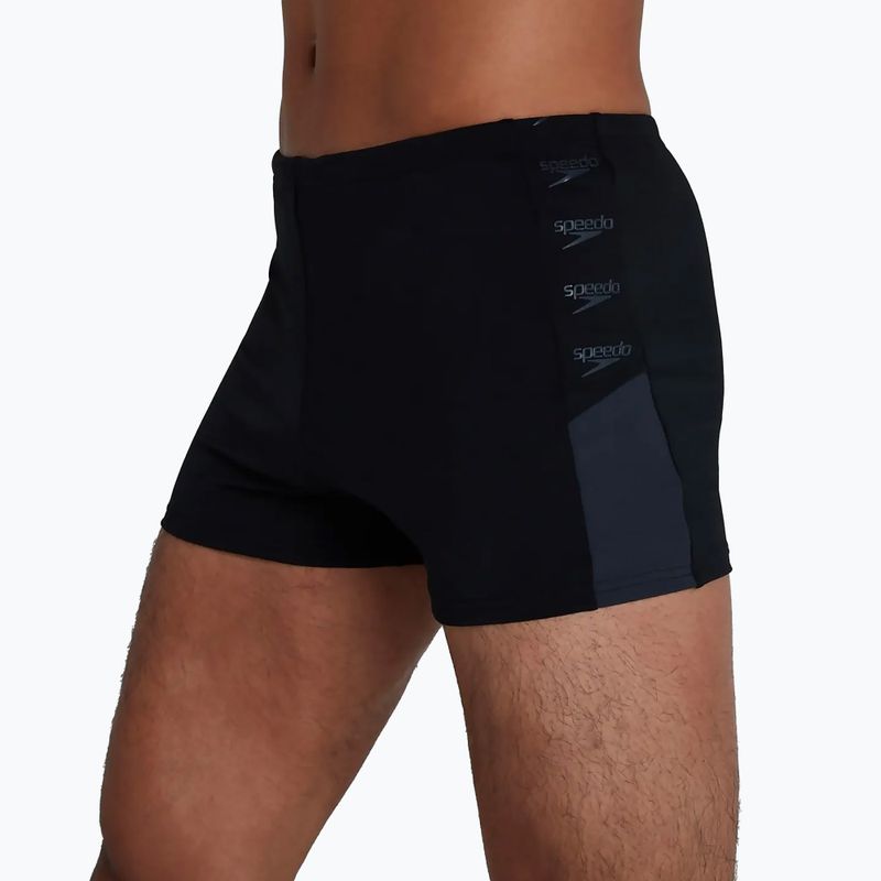 Pantaloni de baie Speedo Boom Logo Splice pentru bărbați negru 128239023 7