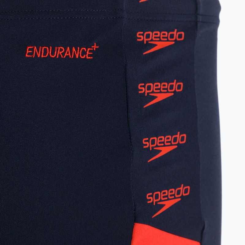 Speedo Boom Logo Splice pentru bărbați Speedo Boom Logo Splice slip de baie albastru marin 12824F889 4