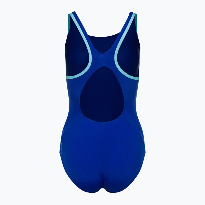 Costume de baie pentru femei Speedo Boom Boom Logo Splice Muscleback G008 albastru 12900G008 2