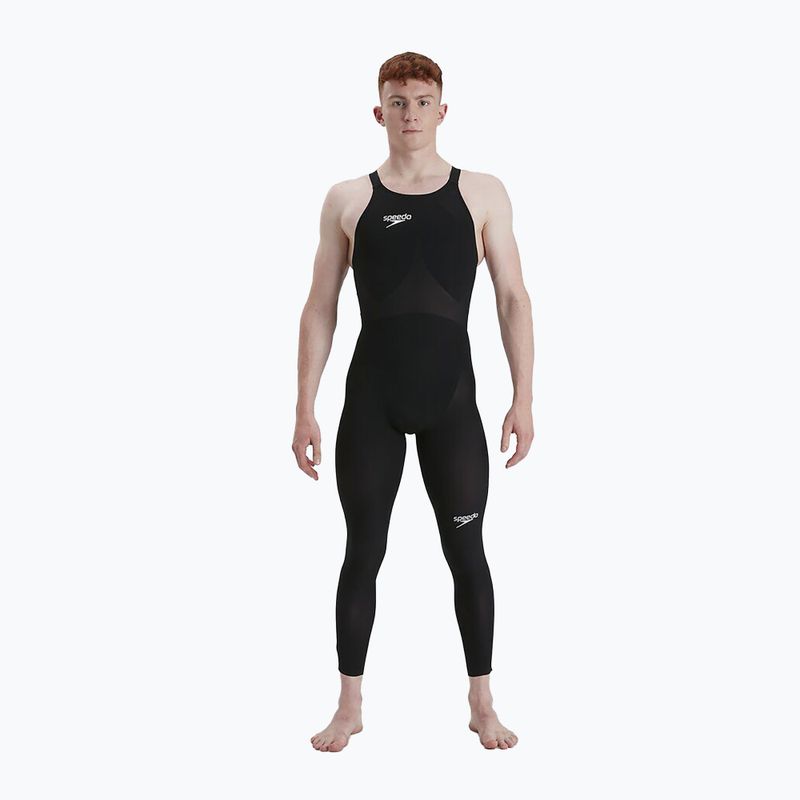 Speedo Fastskin costum de baie bărbătesc dintr-o singură bucată LZR Elite Openwater Closedback Bodysuit negru 8-10315F776 3