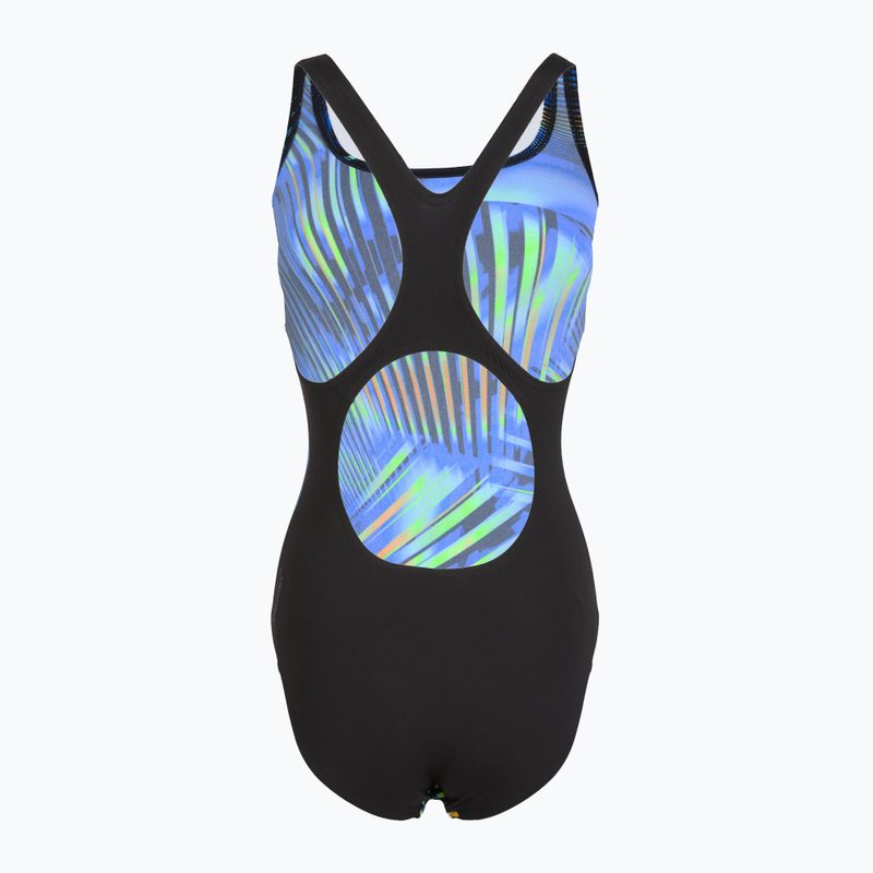 Costum de baie dintr-un element pentru femei Speedo Printed Medalist black/blue 2