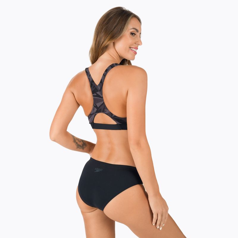 Speedo Hyperboom Bikini pentru femei costum de baie din două piese negru 68-13469G718 3