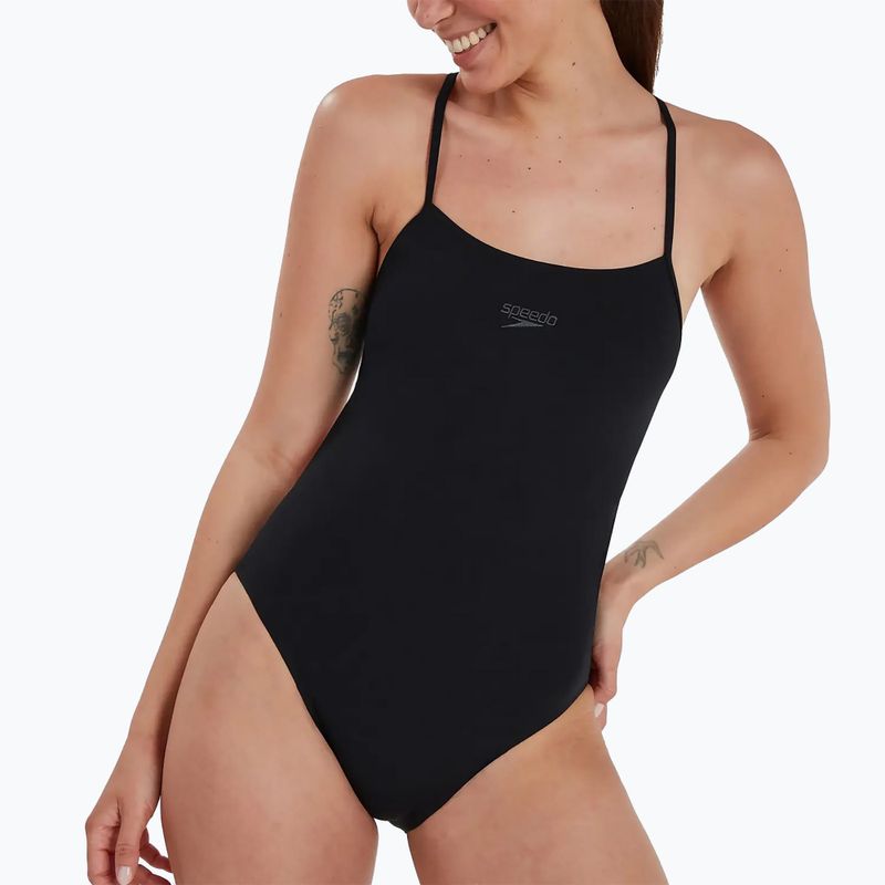 Costum de baie dintr-o bucată pentru femei Speedo Endurance+ Thinstrap black 7