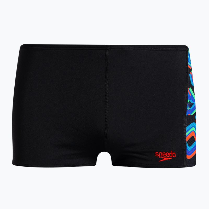 Speedo Digi Digi Allover Panel slip de înot pentru copii negru 68-09530G685