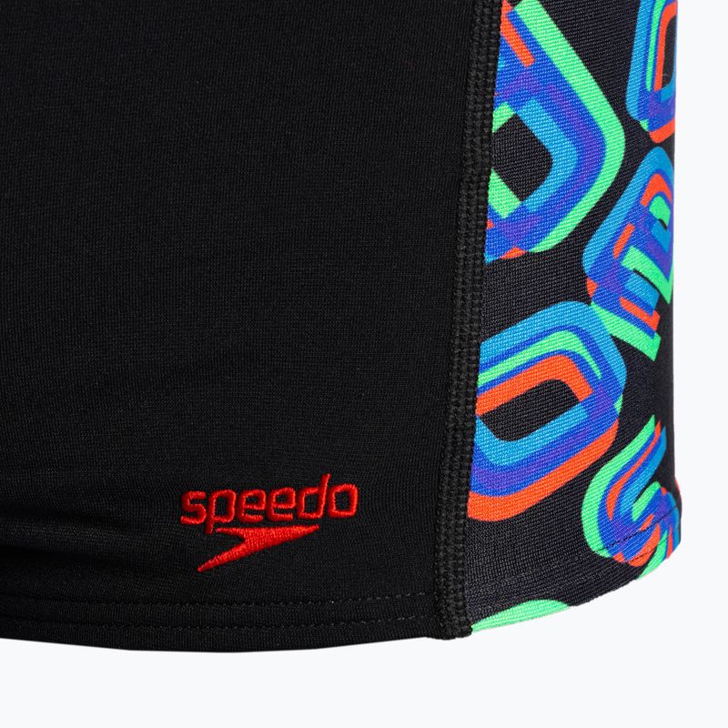 Speedo Digi Digi Allover Panel slip de înot pentru copii negru 68-09530G685 3