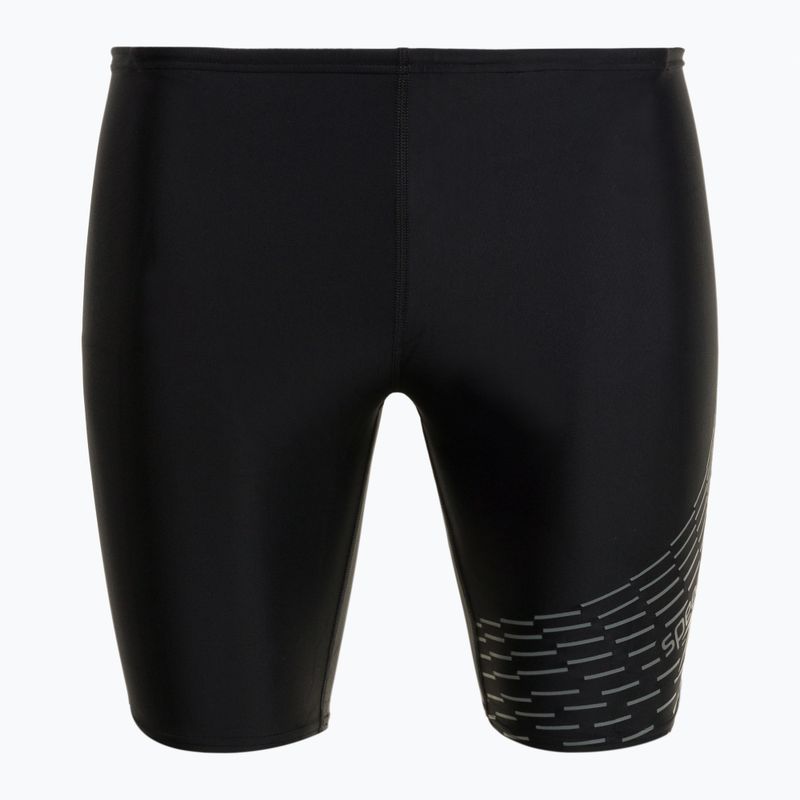 Bărbați Speedo Medley Logo Swim Jammer negru 8-12411