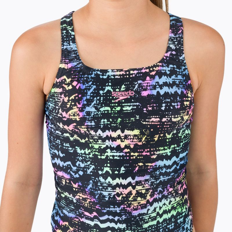 Speedo Allover Medalist costum de baie dintr-o bucată pentru copii colorat 68-12520G674 4
