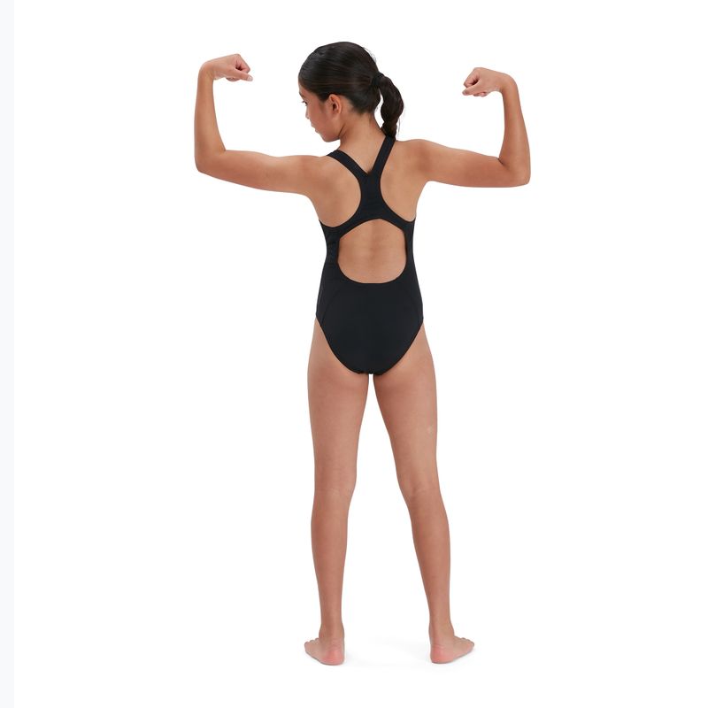 Speedo Eco Endurance+ Medalist costum de baie pentru copii  o singură piesă  negru 68-13457 7